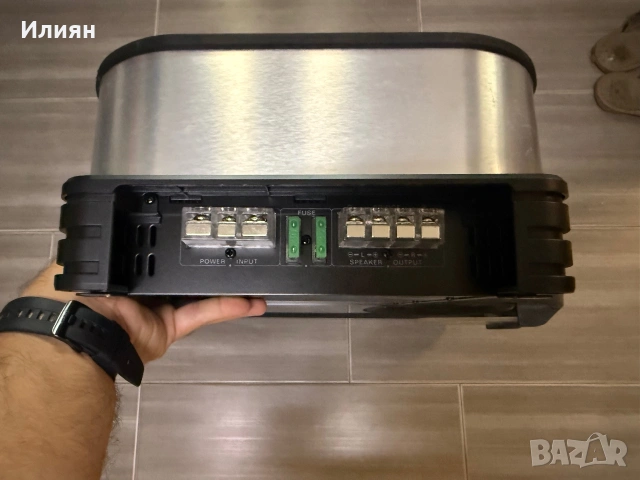 Бас каса Blaupunkt vb1000  с усилвател, снимка 7 - Аудиосистеми - 55236036