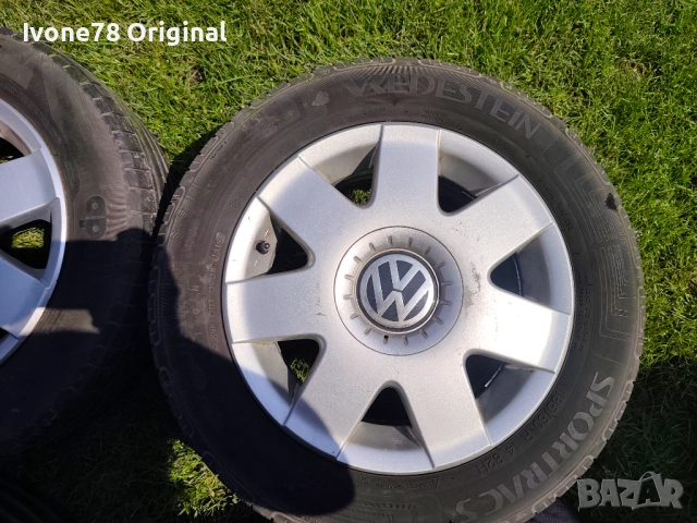 ПРОМОЦИЯ АЛУМИНИЕВИ ДЖАНТИ за VW POLO BBS 5x100 14 цола.Отлично състояние., снимка 9 - Гуми и джанти - 54810642