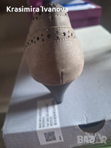 нови обувки Мегияс набук , снимка 4 - Дамски ежедневни обувки - 54160792