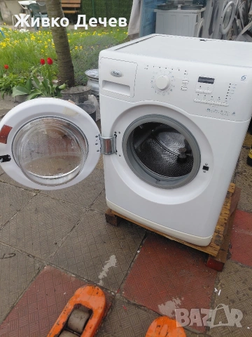 Пералня WHIRLPOOL с гаранция, снимка 3 - Перални - 54556355