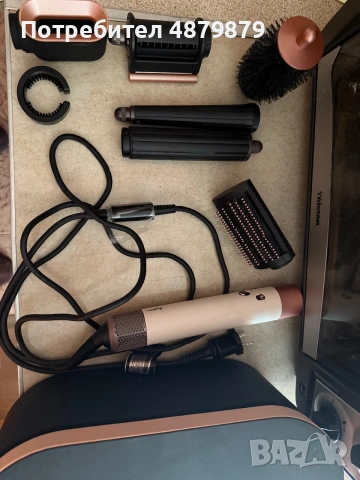 Dyson-Airwrap Multi-Styler Complete Long в цвета Ceramic Pink / Rose Gold (ограничено издание)., снимка 2 - Друга електроника - 55212485