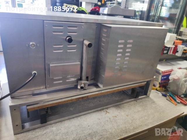 Конвектомат фурна Leventi Bakermat 220V 2016г, заедно с основа и маса., снимка 5 - Обзавеждане за заведение - 52019949
