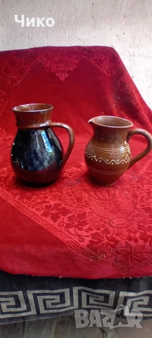 2бр стари керамични кани, снимка 3 - Антикварни и старинни предмети - 54600795
