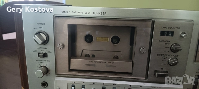 Продавам касетъчен дек SONY TC-K96R, снимка 4 - Декове - 54987584