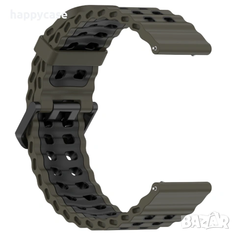 MARINE Силиконова каишка за Huawei Watch/Samsung/Garmin/Apple/Xiaomi/Amazfit, снимка 15 - Каишки за часовници - 51471802