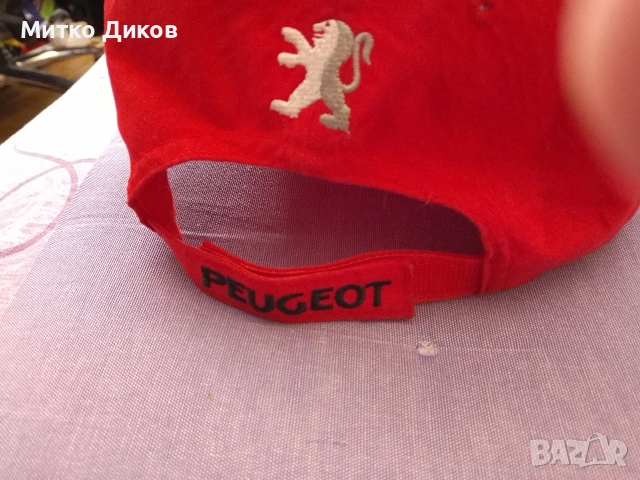 Пежо Peugeot нова бейзболна шапка регулируема, снимка 2 - Шапки - 54342031