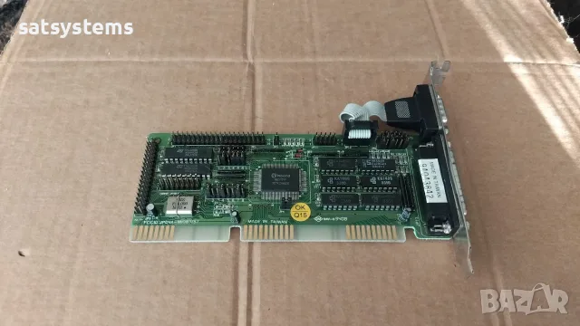 Viva Computer Company H757BF 16-bit ISA  Multi Controller IDE FLOPPY GAME COM Print Card, снимка 5 - Други - 55340433