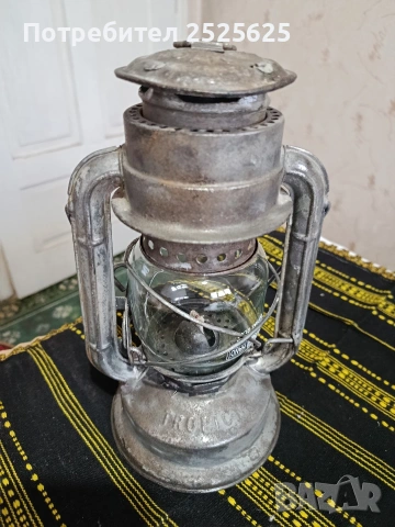 Английски газен фенер, снимка 2 - Декорация за дома - 54980257