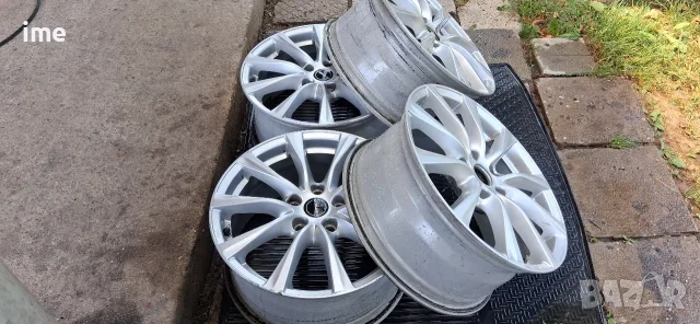 4бр ляти джанти 7.5J17 ЕТ48. Borbet. 5x112. Стават на Audi, Golf, Touran, Passat и др. Среден...., снимка 11 - Гуми и джанти - 55318440