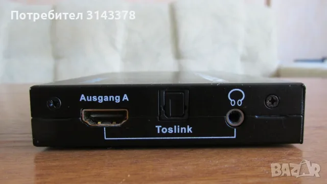 HDMI превключвател межу 4 входа и 2 изхода , снимка 3 - Кабели и адаптери - 55564122