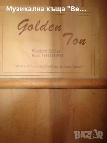 Акустична китара Golden Ton GTD110NT, снимка 3 - Китари - 55091144