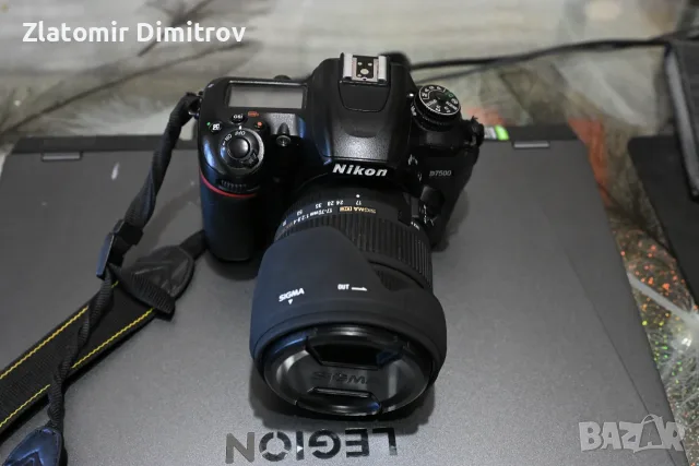 Nikon D7500 + Sigma DC 17-70mm f2.8-4  Macro HSM