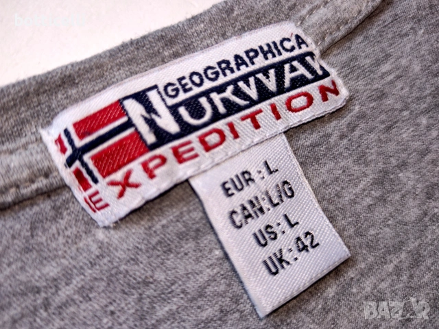 Geographical Norwey Short Sleeve Mens - M - оригинална мъжка тениска, снимка 4 - Тениски - 55002621
