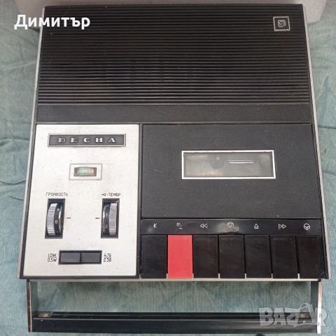 Магнитофон касетофон Весна 306