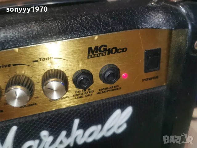 MARSHALL MG10CD 2307262033L4, снимка 14 - Ресийвъри, усилватели, смесителни пултове - 55397415
