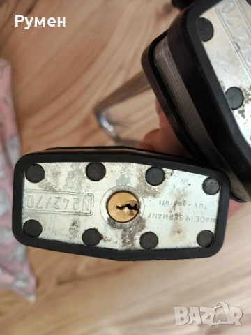 Катинари Abus 42/70 с дълга скоба, снимка 5 - Други - 55603732