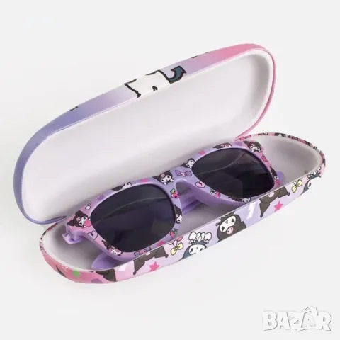 Детски слънчеви очила за момиче Hello Kitty лилави с калъф_1261612, снимка 3 - Други - 55361473