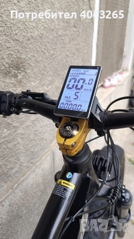 Електрически велосипед мекица Fatbike 26 цола, снимка 5 - Велосипеди - 54543923