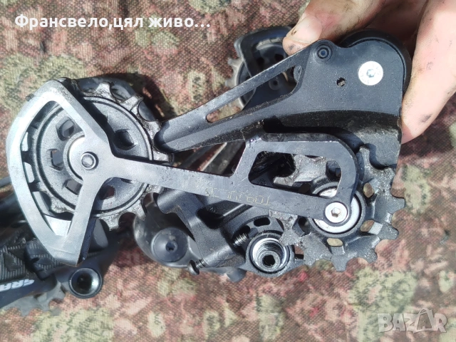 Дерайоор 12 скорости за велосипед колело sram sx , снимка 3 - Части за велосипеди - 54228131