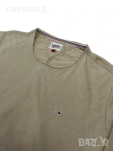 Tommy Hilfiger оригинална мъжка тениска, L размер, снимка 3 - Тениски - 54587428