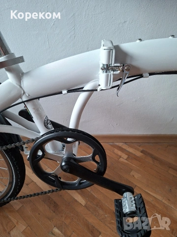 Като нов сгъваем велосипед Bachini Folding 20 сгъваемо колело Shimano, снимка 8 - Велосипеди - 54500738