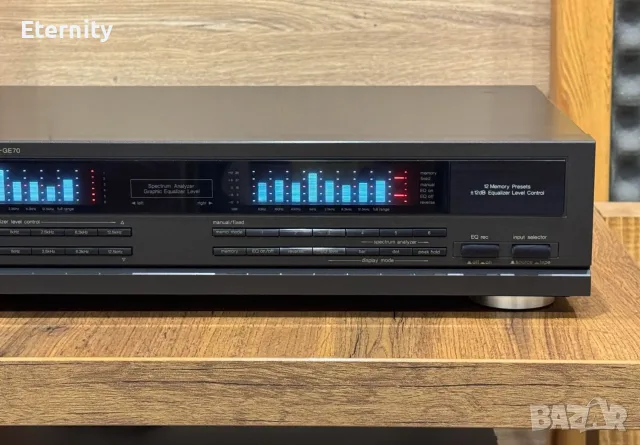 Technics SH-GE70 – Made in Japan / Дигитален стерео графичен еквалайзер, снимка 4 - Ресийвъри, усилватели, смесителни пултове - 55590286