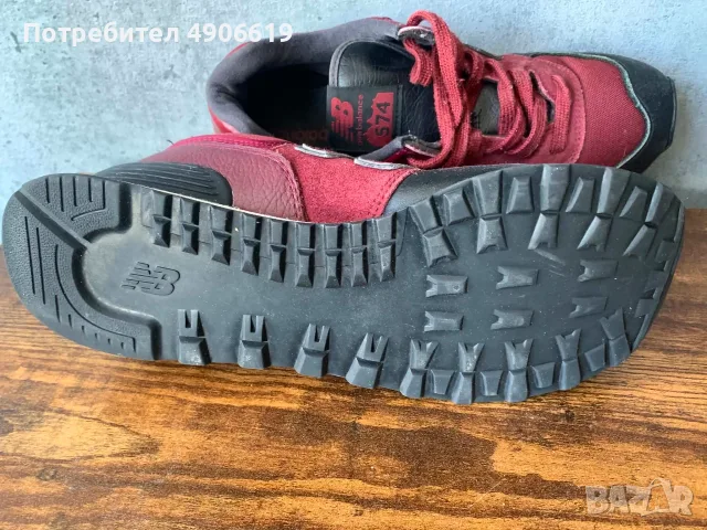 Мъжки маратонки New Balance 574 № 43 (27.5 см) / Отлично състояние, снимка 5 - Маратонки - 55604482