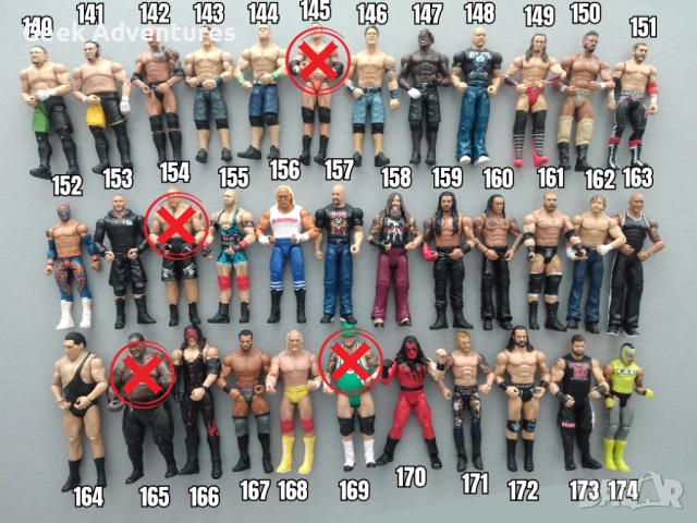 Кечисти Екшън Фигурки WWE Pro-Wrestling Кеч Играчки John Cena Randy Orton Brock Lesnar 3/3, снимка 5 - Фигурки - 46367335