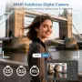 Нов Компактен дигитален фотоапарат 4K 48MP за влогове, деца и начинаещи, снимка 2