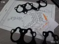 078129717A**NEU**VAG**AUDI-V6**ГАРНИТУРА ЗА ВСМУКАТЕЛЕН КОЛЕКТОР ** , снимка 3