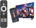 Мощен 8K Смарт ТВ Стик Android 13 с 4GB РАМ и 32GB Вътрешна Памет, Двубандов WiFi 6 и Bluetooth 5.0 , снимка 1