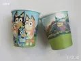 Блуи и Бинго Bluey and Bingo Чили и Бандит  парти чаши, снимка 3