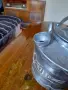 Стар алуминиев чайник за варене на мляко, снимка 5