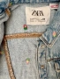 ZARA Бебешко дънково яке, снимка 3