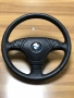 Спортен кожен мултифункционален волан за BMW Е46 с М шевове., снимка 1