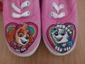 Детски маратонки Ръчно Рисувани детски кецове Пес Патрул / Paw Patrol, снимка 6