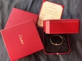 Гривна Cartier Juste un clou yellow gold 20 диаманта, снимка 5