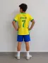 Детски футболен екип Бразилия – VINI JR. №7 , снимка 4