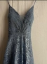 Официална дълга рокля с пайети, снимка 3