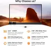Преносим монитор 15.6" 1080P с регулируема стойка, USB-C/HDMI, снимка 5