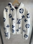 Louis Vuitton Monogram Mink Fur Zipped Hoodie - Оригинално Яке!, снимка 3