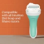 Нова Wilkinson Intuition 2 в 1 дамска самобръсначка за чувствителна кожа със сапун 4 остриета , снимка 6