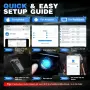 XTOOL AnyScan A30D – Професионална OBD 2 безжична автомобилна диагностика Двупосочен тест, снимка 3