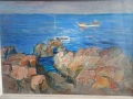 стара Картина художник Любо Иванов (1911–1974)  Любомир Иванов , снимка 3