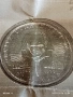 Сребърна монета 50 лири 1973г. Турция тема 50г. Турска република 54404, снимка 10