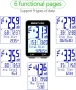 Bikevee BKV-310 GPS Велокомпютър – Безжичен, 2.4" дисплей, IPX7, Автоматична подсветка, снимка 2