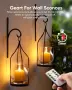 Homemory акумулаторни безпламъчни свещи с таймер, реалистични LED оброчни чаени лампички с батерии , снимка 4