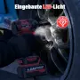 SEYVUM акумулаторен ударен гайковерт 400 Nm, 21V, снимка 6