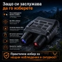 Професионален мощен бинокъл за нощно виждане за лов къмпинг и наблюдение на птици животни туризъм, снимка 7