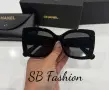 Chanel черни очила с лого, снимка 8